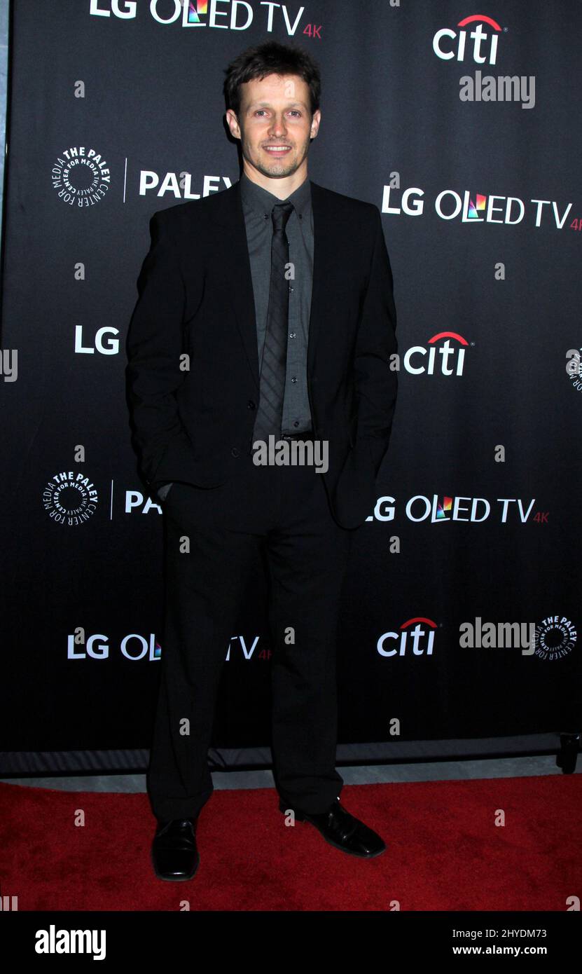 Will Estes nimmt an der Vorführung des PaleyFest NY 2017 - „Blue Bloods“ im Paley Center for Media in New York, USA, Teil Stockfoto