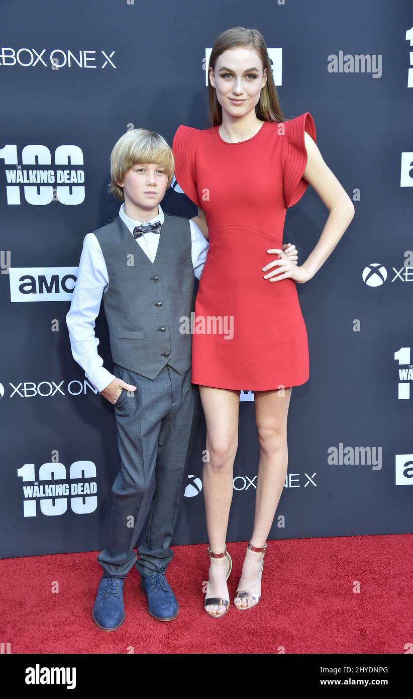 Filme Und Serien Von Madison Lintz Madison Lintz und Macsen Lintz, die für AMC eintreffen, feiern die