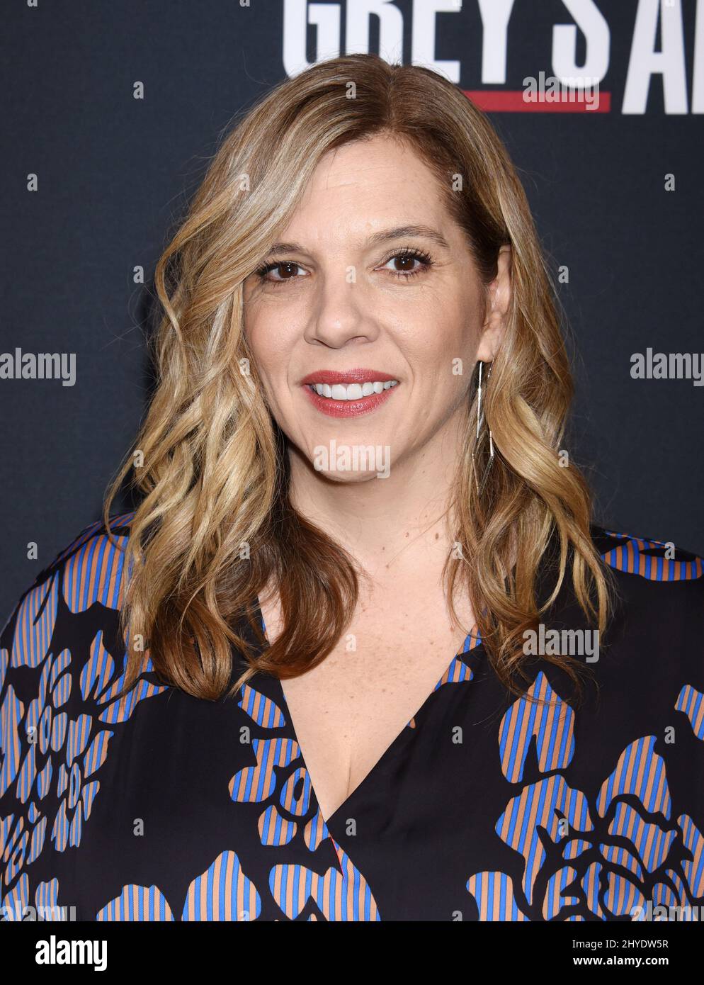 Krista Vernoff nimmt an der Episode Event „Grey's Anatomy 300.“ im Tao Los Angeles Teil Stockfoto