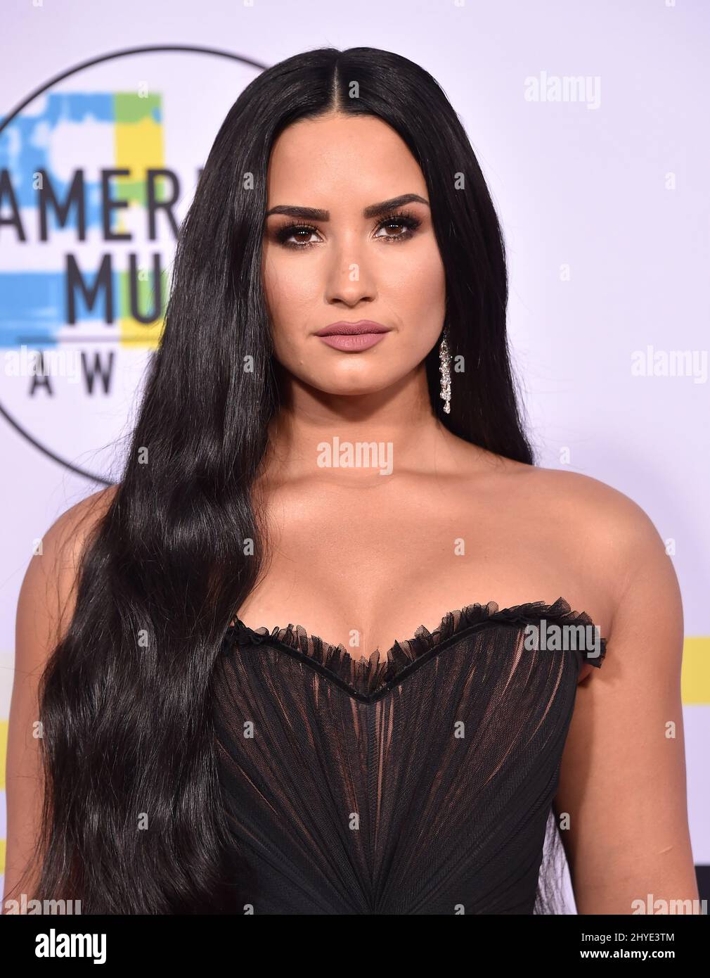 Demi Lovato bei den American Music Awards 2017 im Microsoft Theater L.A. Live Stockfoto