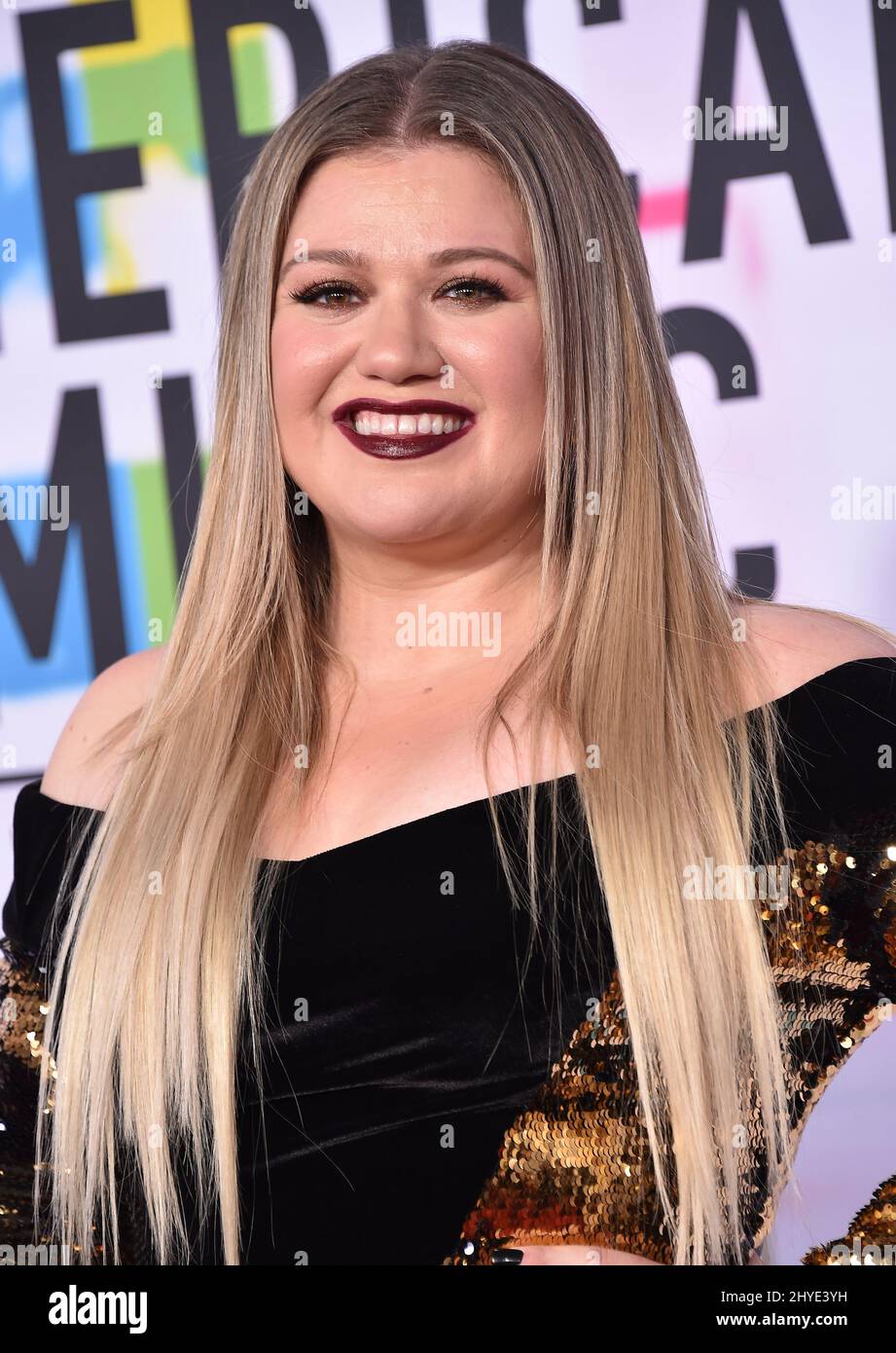 Kelly Clarkson bei den American Music Awards 2017 im Microsoft Theater L.A. Live Stockfoto
