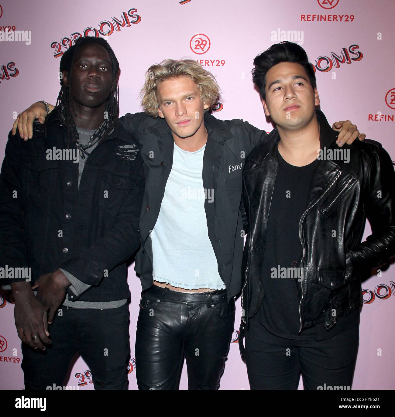 Cody Simpson bei der Refinery29 29Rooms in Los Angeles: Turn IT Into Art im Rahmen DER ROW DTLA in Los Angeles, USA Stockfoto