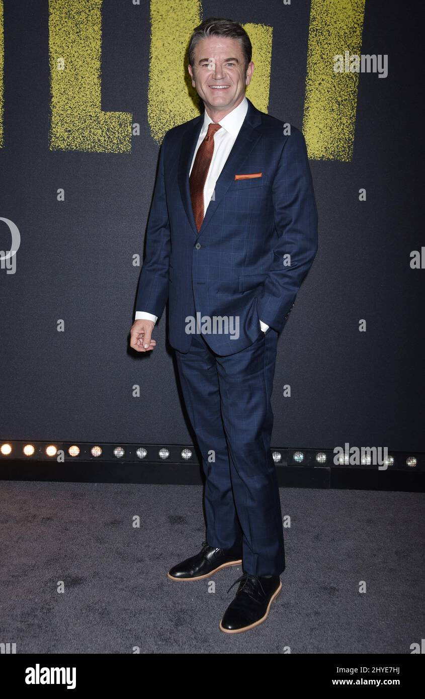 John Michael Higgins bei der Pitch Perfect 3 Weltpremiere in Los Angeles Stockfoto