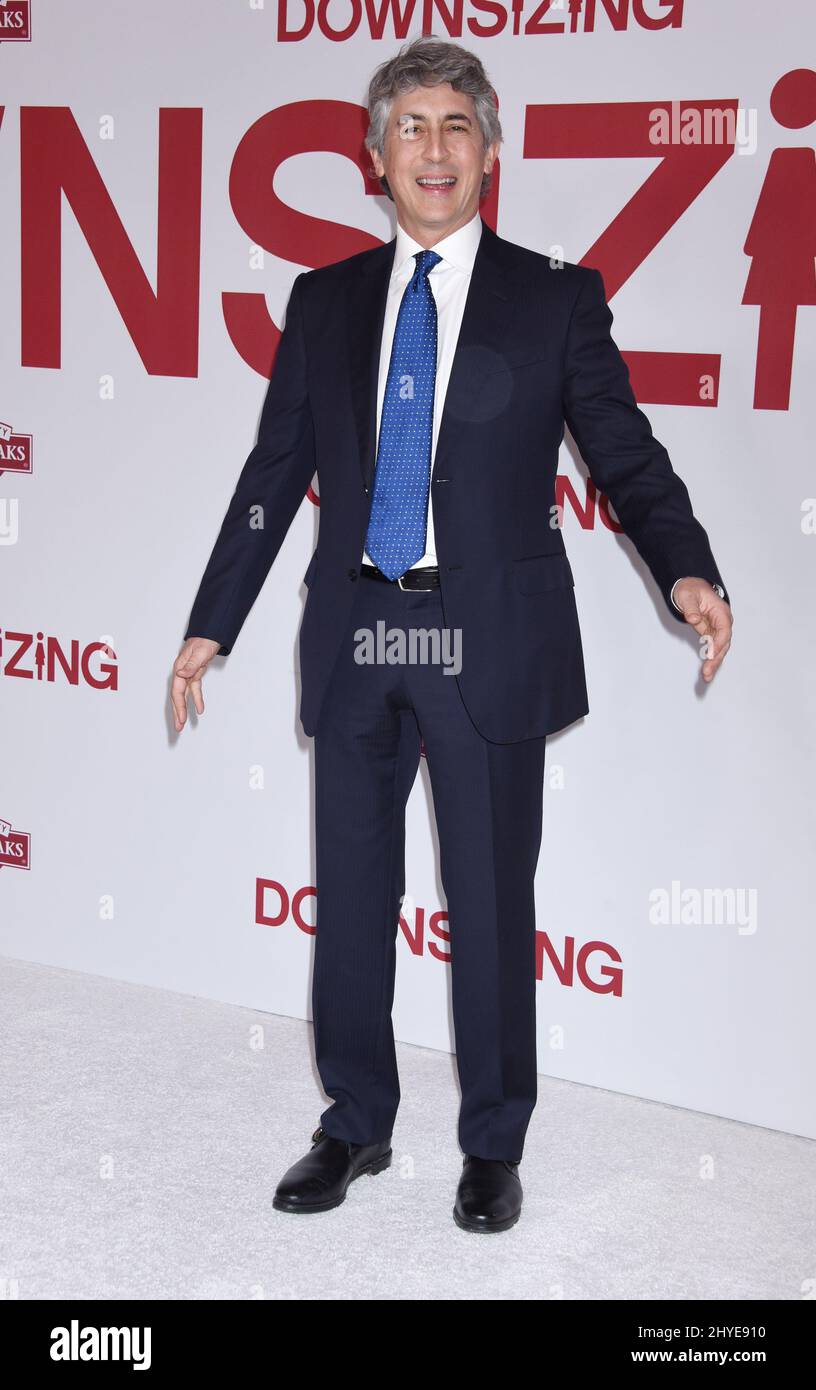 Alexander Payne bei der Premiere von Downsizing in Los Angeles, Kalifornien Stockfoto