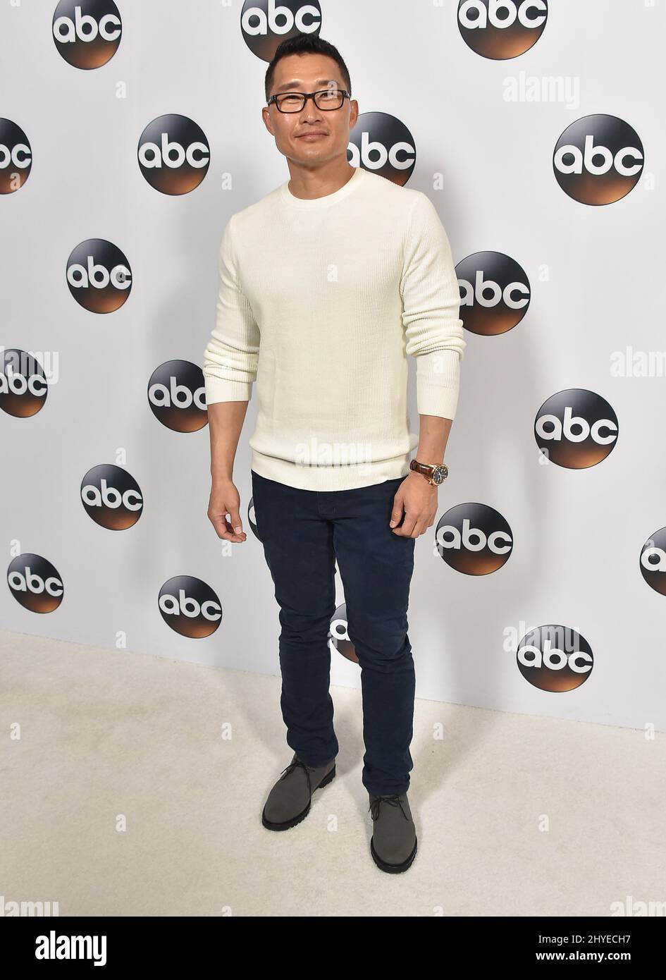 Daniel DAE Kim bei der ABC TCA Winter Press Tour 2018 Red Carpet Event im Langham Huntington Hotel am 8. Januar 2018 in Pasadena, CA. Stockfoto