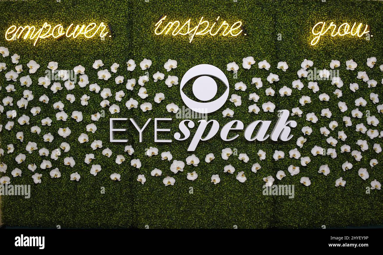 Atmosphäre beim EYEspeak Summit, der am 14. März 2018 im Pacific Design Center in West Hollywood, CA, stattfand. Stockfoto