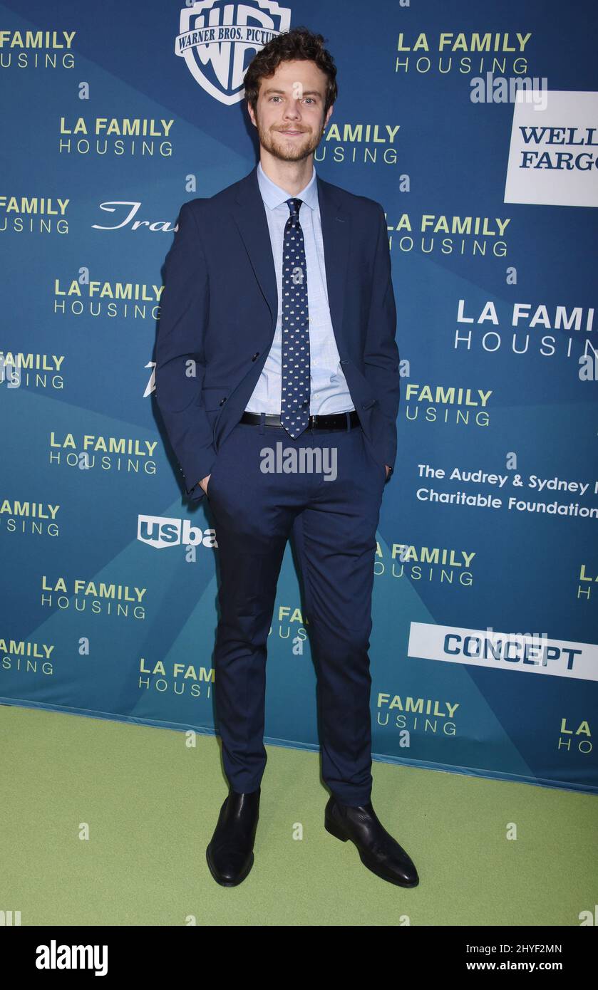 Jack Quaid nimmt an den La Family Housing Awards 2018 Teil Stockfoto