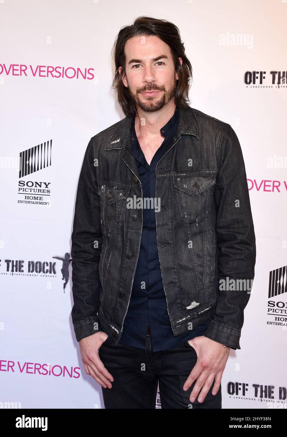 Jerry Trainor bei der „Cover Versions“-Premiere in Los Angeles, die am 9. April 2018 im Landmark Regent Theatre in Westwood, USA, stattfand Stockfoto