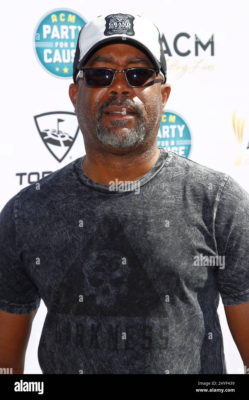 Darius Rucker beim ACM Lifting Lives Topgolf TOff, der am 14. April