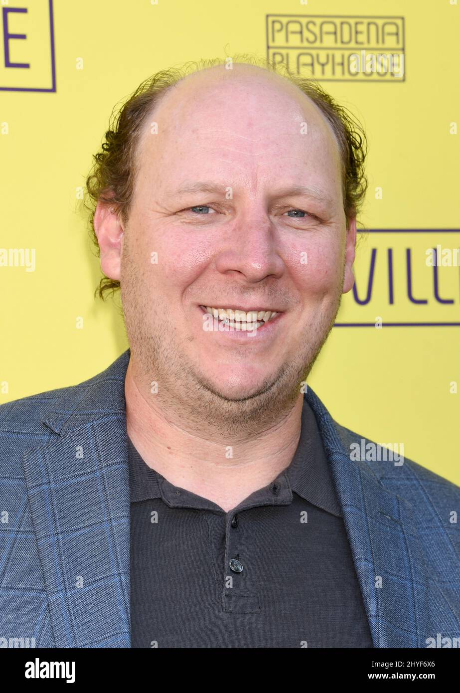 Dan Bakkedahl bei der Eröffnungsnacht „Belleville“ im Pasadena Playhouse in Pasadena, Kalifornien Stockfoto