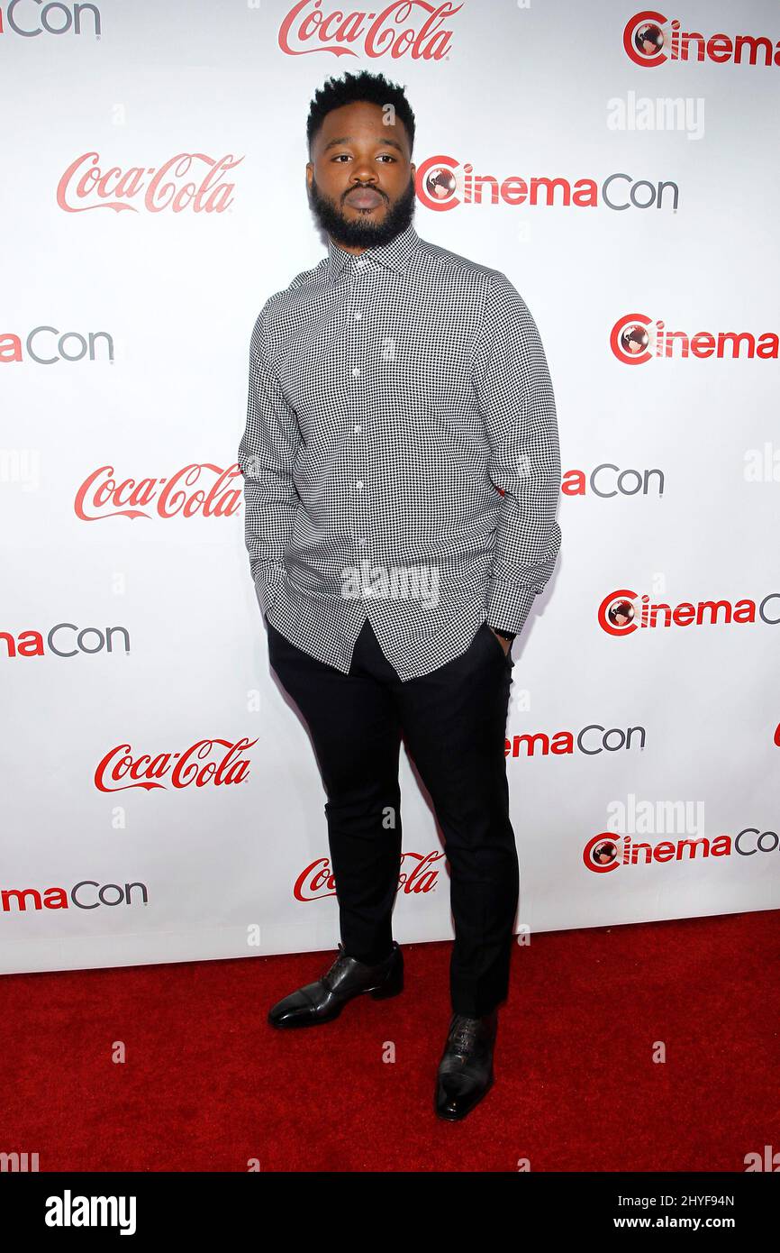 Ryan Coogler bei der CinemaCon Final Night die Big Screen Achievement Awards 2018 fanden am 26. April 2018 in Las Vegas, NV, statt. Stockfoto