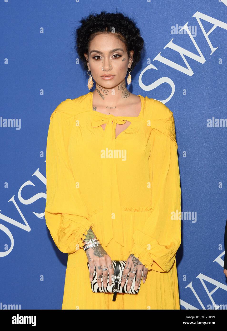 Kehlani bei den CFDA Fashion Awards 2018, die am 4. Juni 2018 im Brooklyn Museum in Brooklyn, NY, verliehen wurden Stockfoto