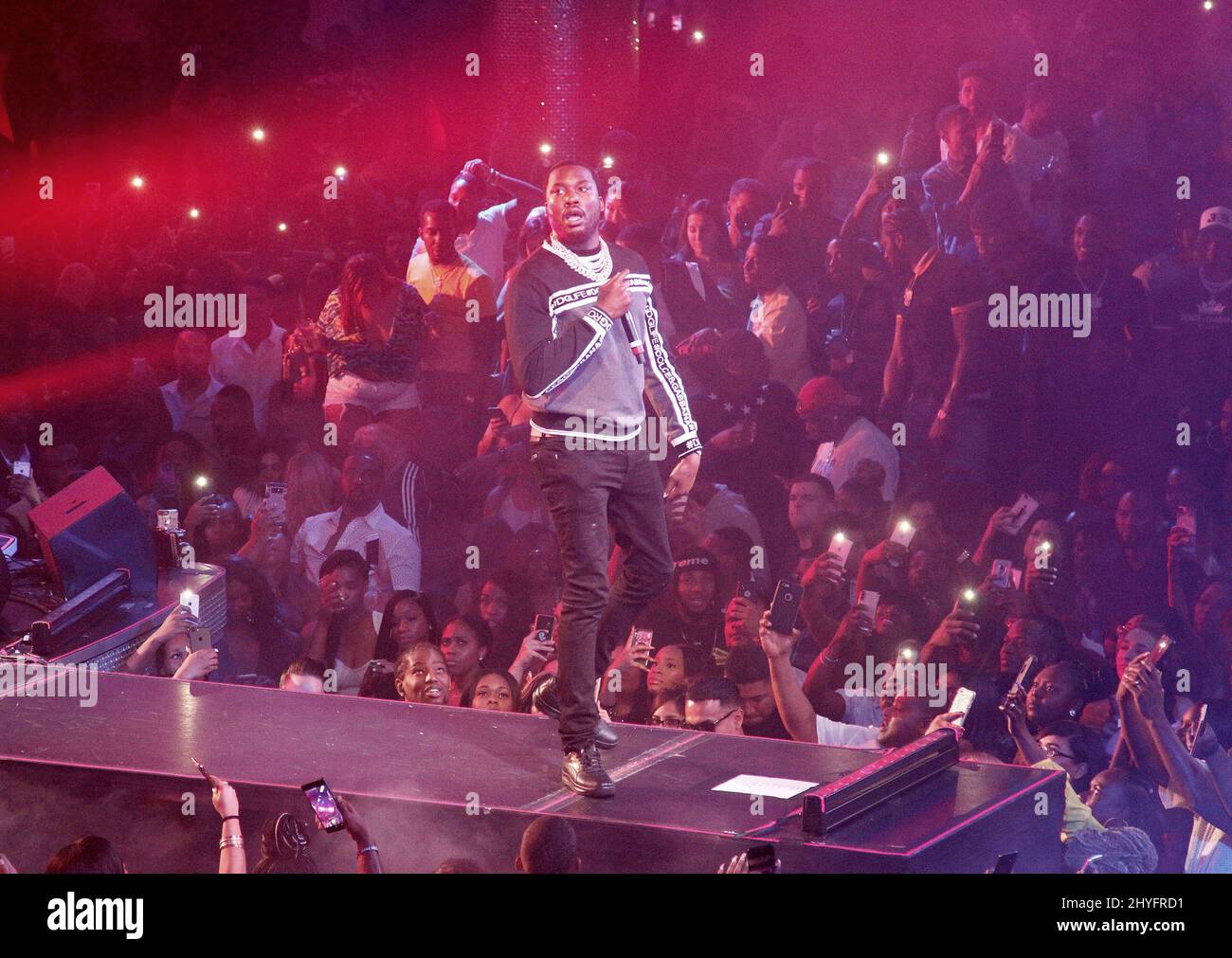 Meek Mill bei der Eröffnung von Drais Live Concert Residency in Las Vegas Stockfoto