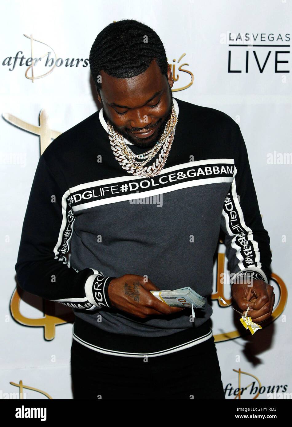 Meek Mill bei der Eröffnung von Drais Live Concert Residency in Las Vegas Stockfoto