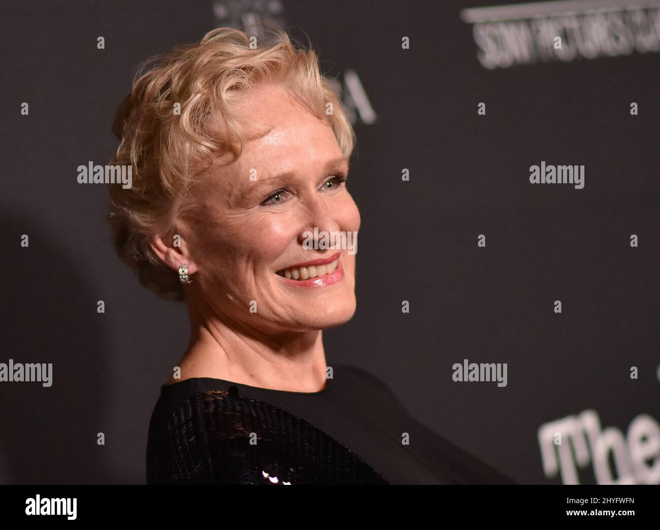 Glenn Close bei der Premiere der Frau in Los Angeles Stockfoto