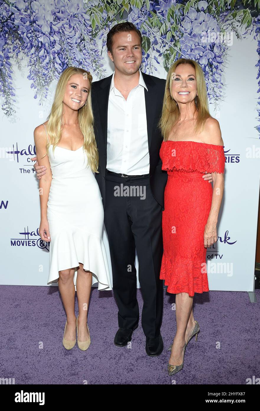 Cassidy Erin Gifford, Kathie Lee Gifford und Cody Gifford bei der Sommer-TCA-Veranstaltung von Hallmark Channel, die am 26. Juli 2018 in Beverly Hills, CA, in einem Privathaus stattfand. Stockfoto