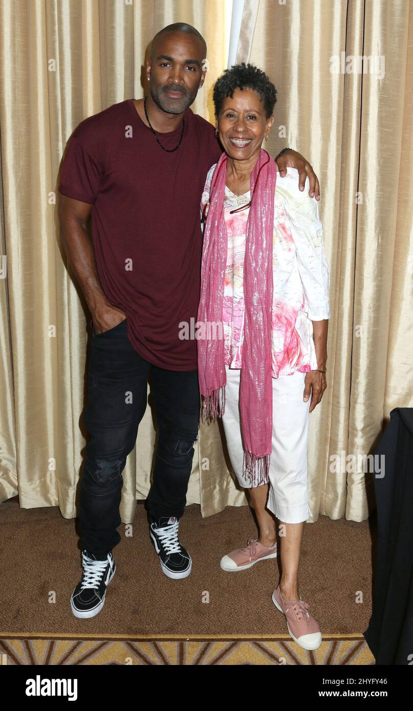 Donnell Turner & Vernee Watson beim General Hospital Fan Club Lunch 2018 im Embassy Suites Glendale Stockfoto