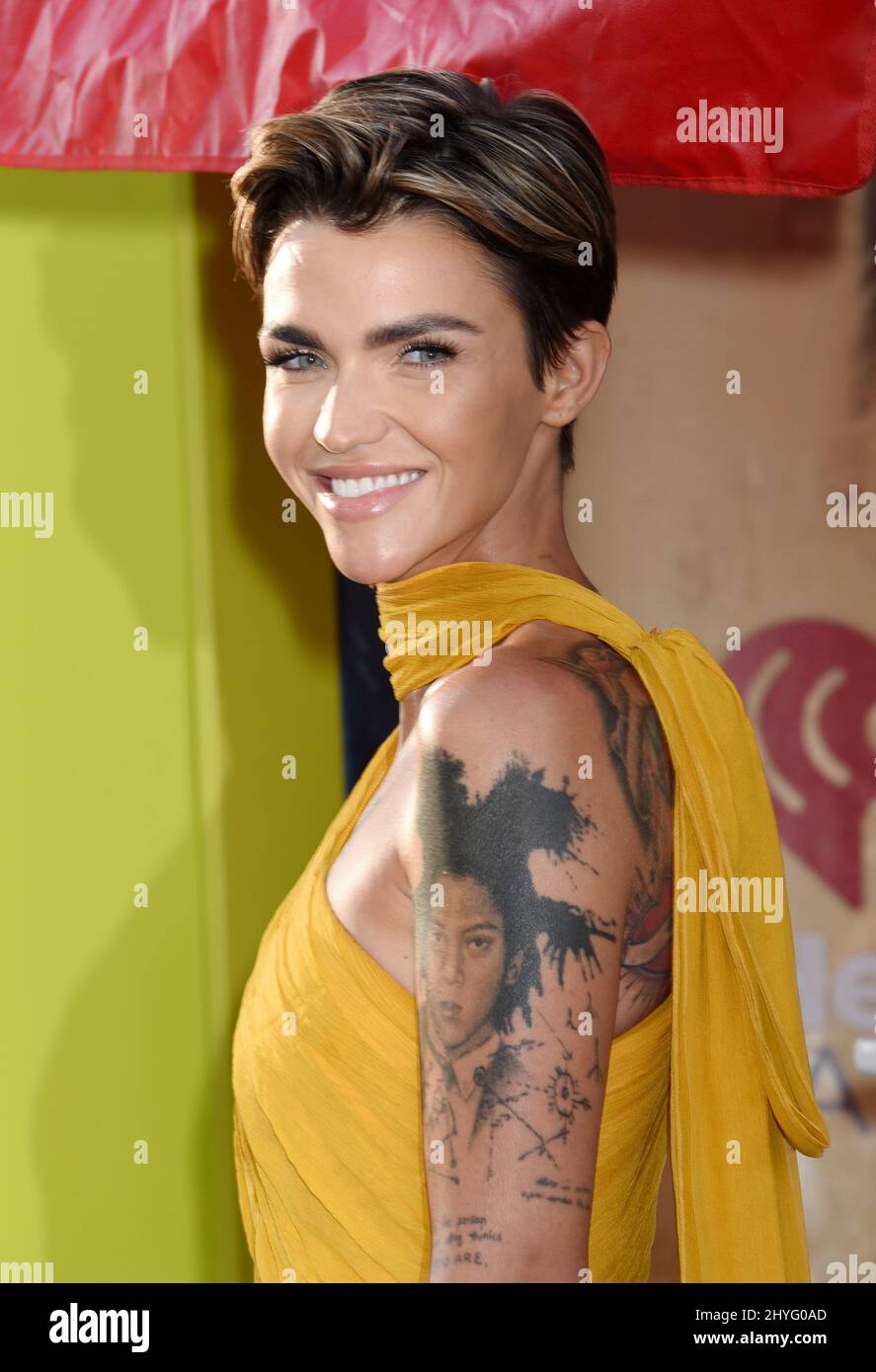 Ruby Rose bei Warner Bros. „THE MEG“, US-Premiere im TCL Chinese Theatre am 6. August 2018 in Hollywood Stockfoto