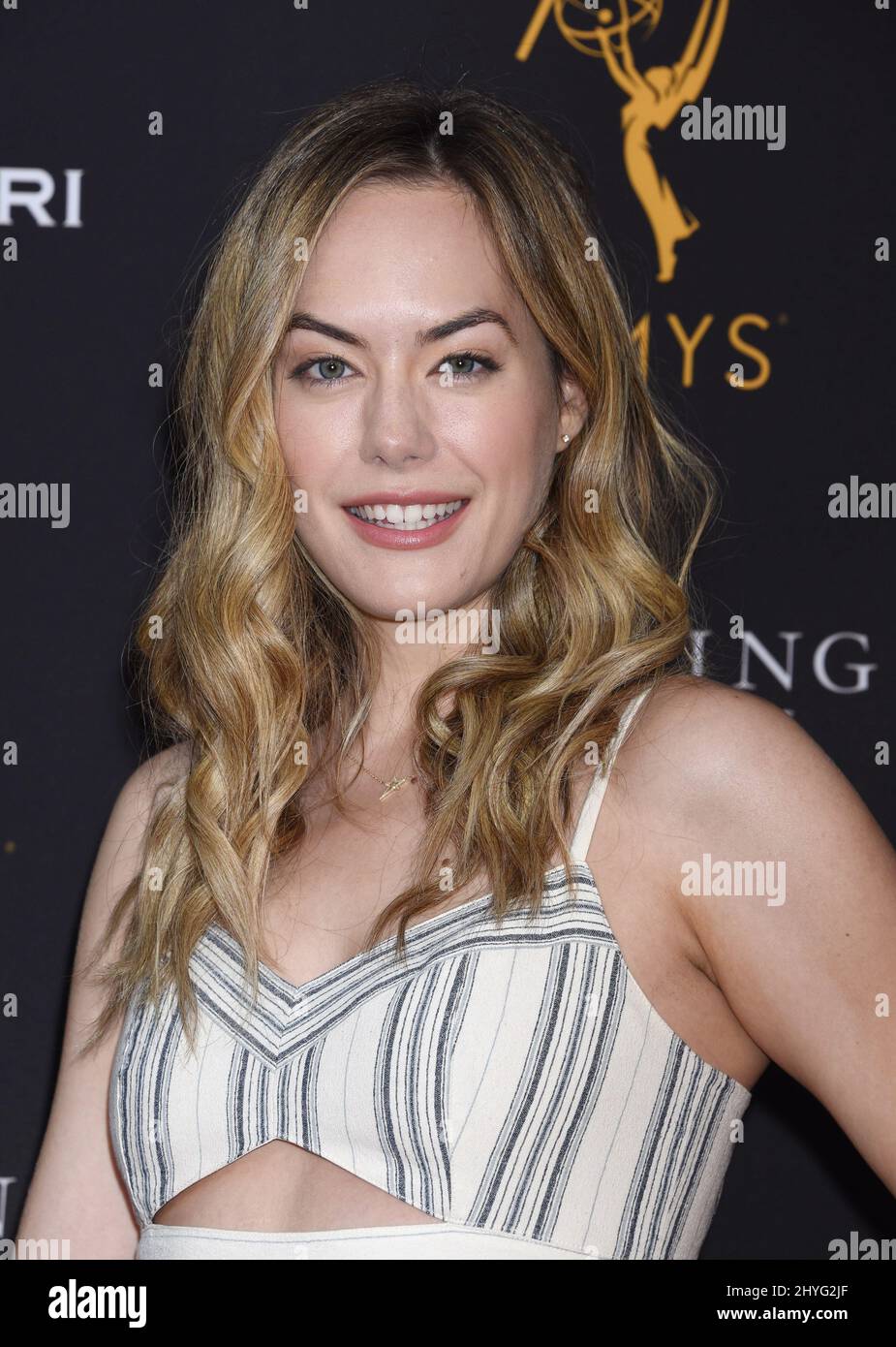Annika Noelle bei der Daytime Television Stars feiern die Emmy Awards-Saison 70. beim exklusiven Empfang der Television Academy in der Television Academy Stockfoto