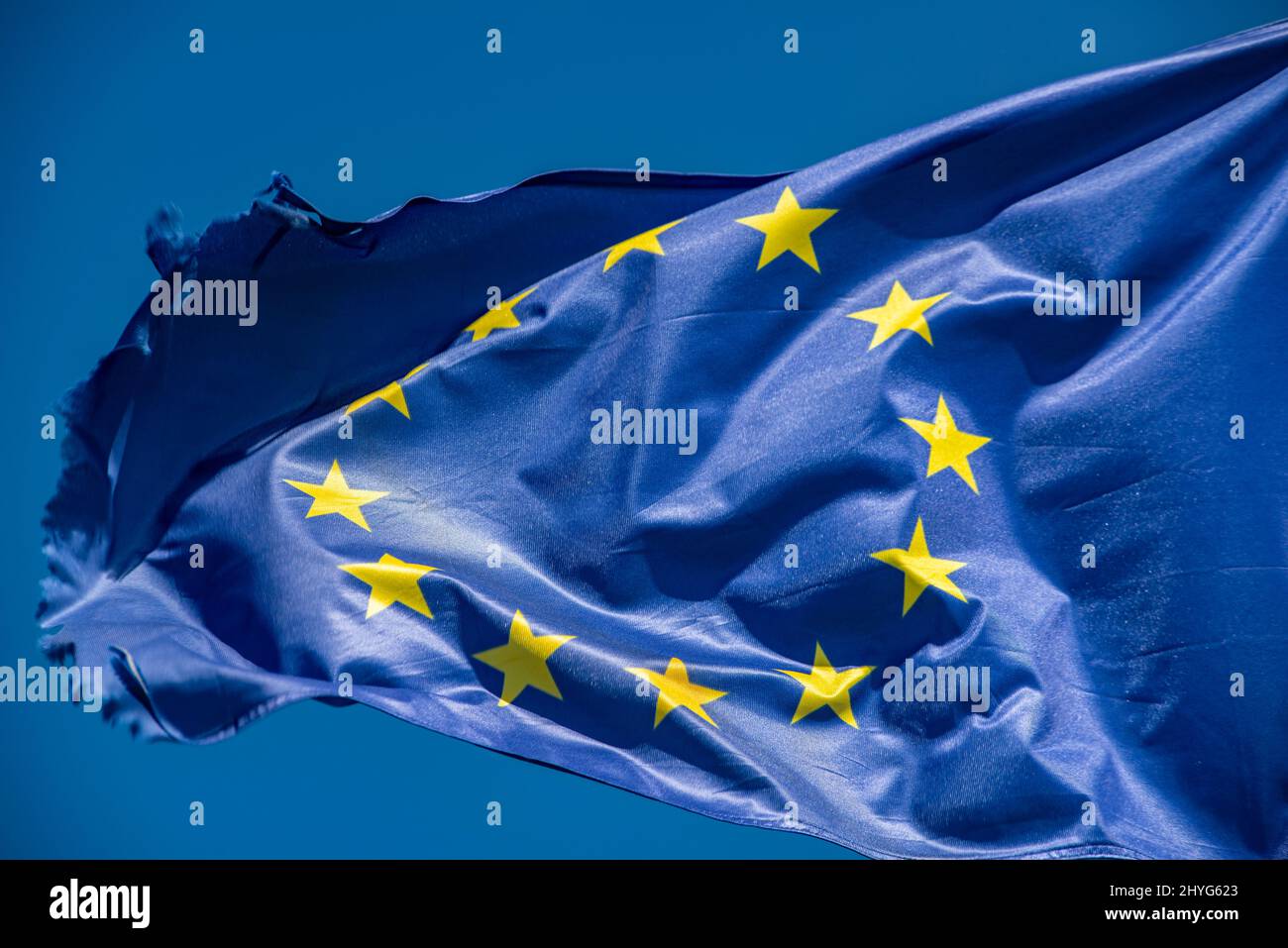 EU-Flagge Stockfoto