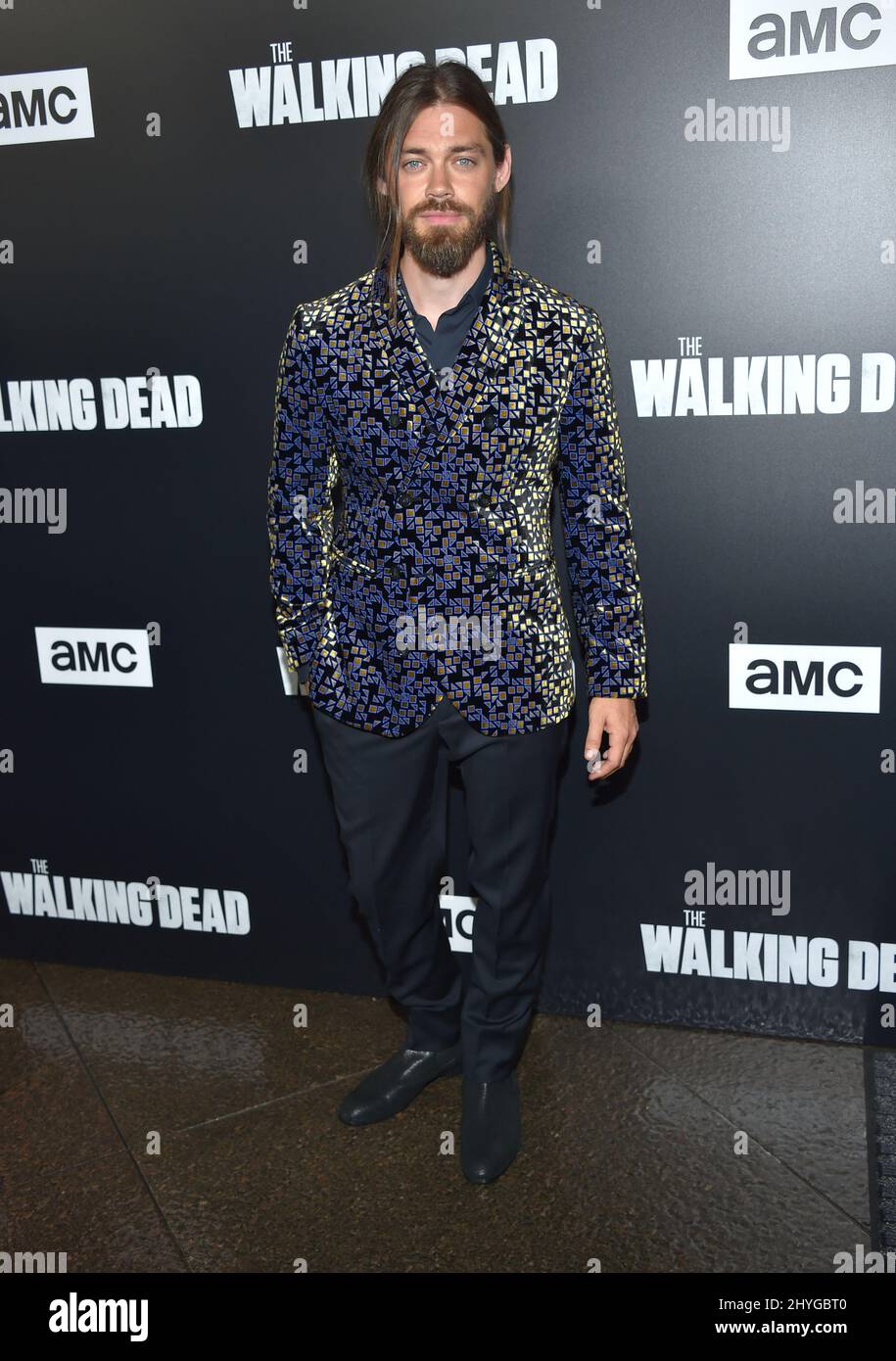 Tom Payne bei der Premiere der Saison 9 im DGA Theatre Complex Stockfoto