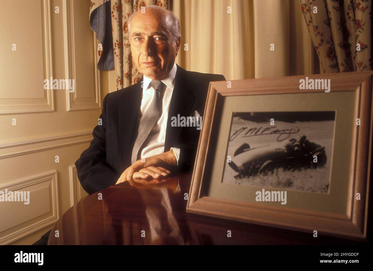 Juan Manuel Fangio 1991 Stockfoto