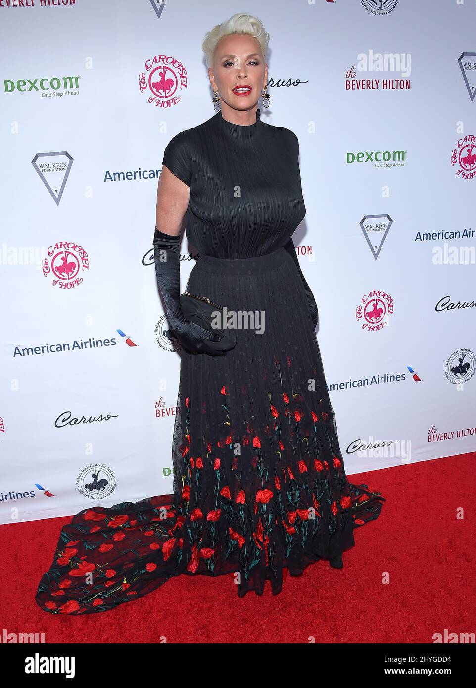 Brigitte Nielsen kommt am 6. Oktober 2018 zum Carousel of Hope Ball 2018 im Beverly Hilton Hotel in Beverly Hills, CA Stockfoto