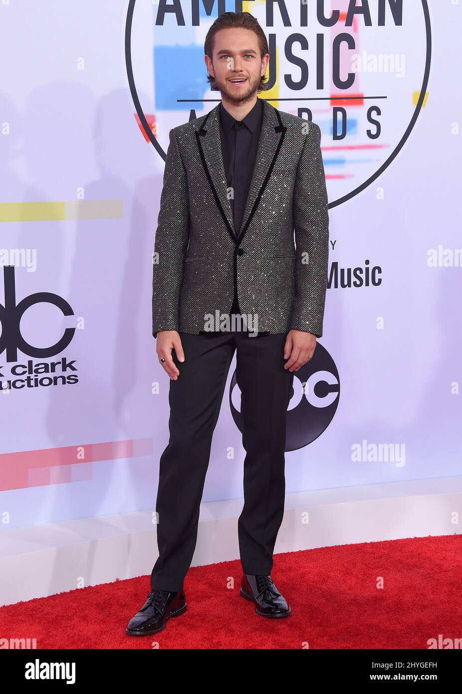 Zedd bei den American Music Awards 2018 im Microsoft Theater L.A. Live am 9. Oktober 2018 in Los Angeles, CA. Stockfoto