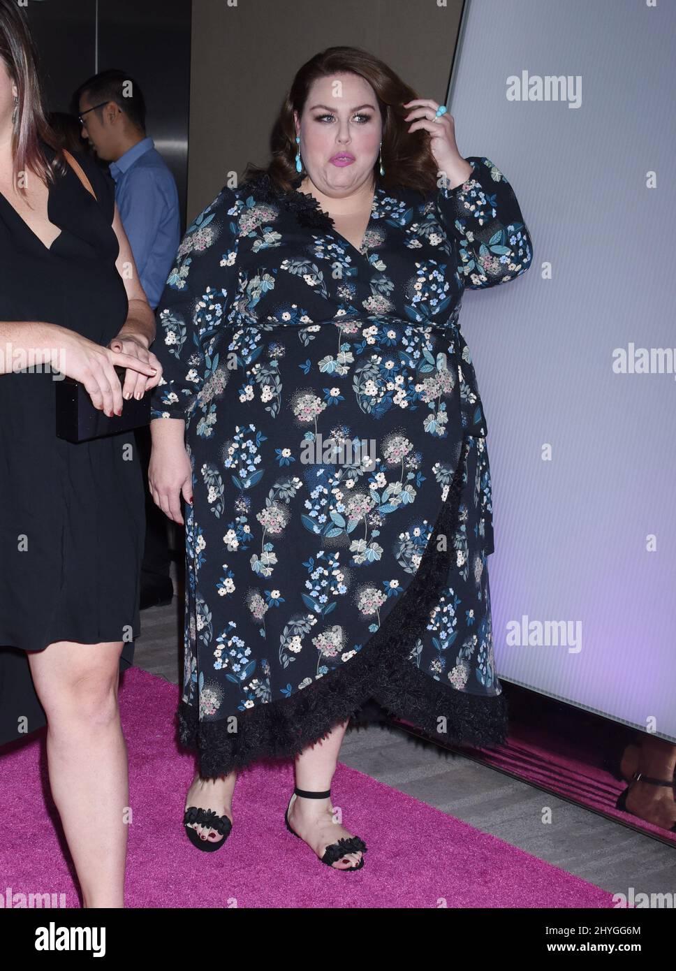 Chrissy Metz beim Mittagessen „Girl Hero Awards“, das von Girl Up am 14. Oktober 2018 im SLS Hotel in Beverly Hills, Los Angeles, veranstaltet wird Stockfoto