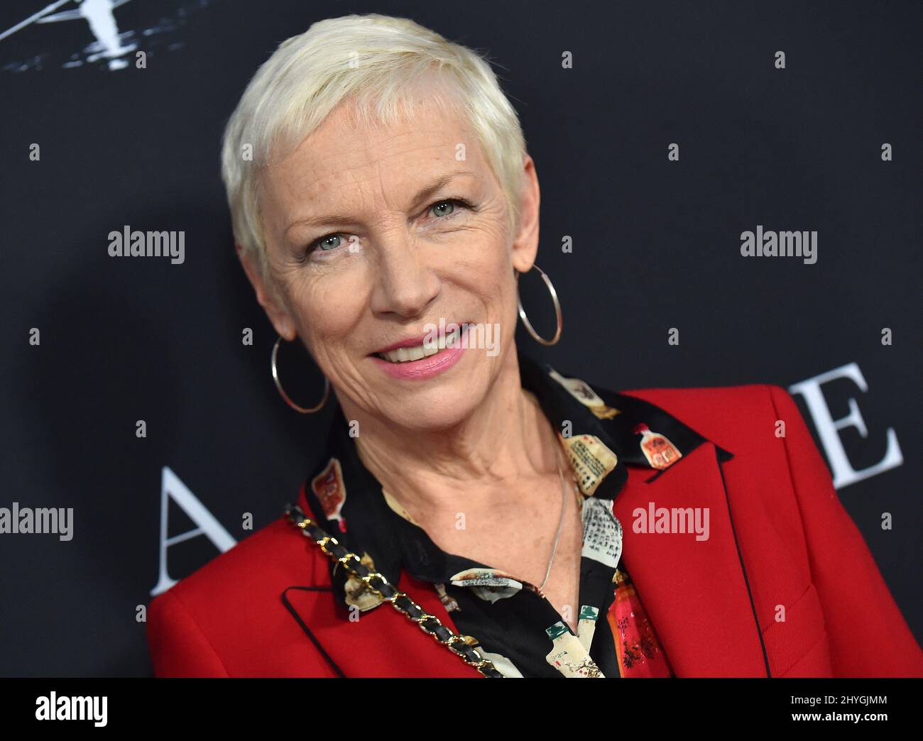 Annie Lennox bei der Premiere von „A Private war“ in Los Angeles am 24. Oktober 2018 im Samuel Goldwyn Theatre in Beverly Hills, CA. Stockfoto