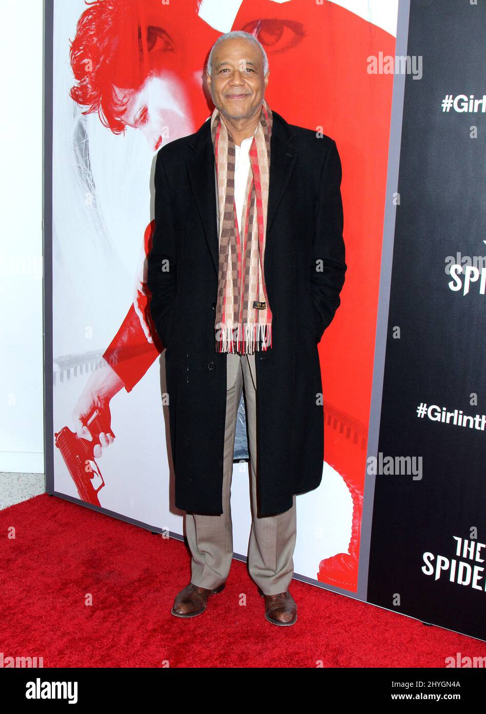 Ron Claiborne bei der Special Screening-Veranstaltung „The Girl in the Spiders Web“ im Henry Luce Auditorium in New, York, USA Stockfoto