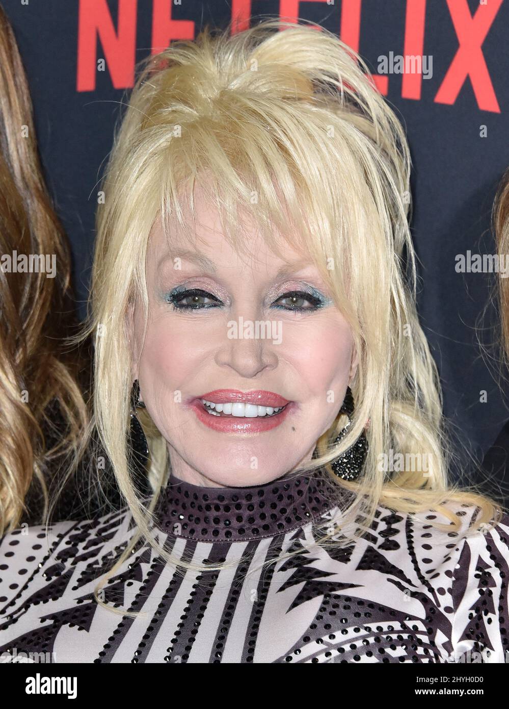 Dolly Parton nahm an der Weltpremiere VON DUMPLIN Teil, die in den TCL Chinese 6 Theatres in Los Angeles, Kalifornien, stattfand Stockfoto