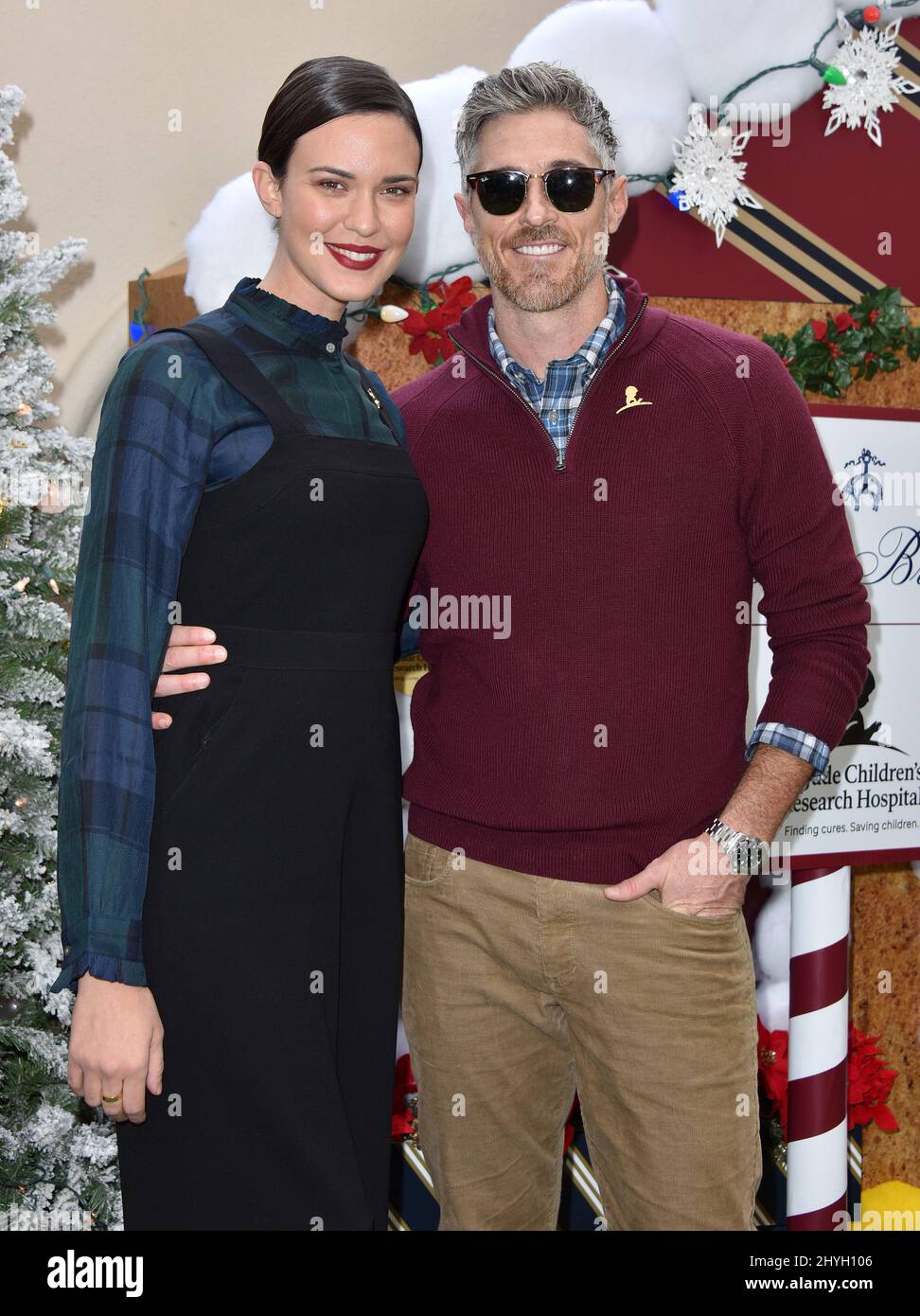 Odette Annable und Dave Annable kommen zum Brooks Brothers x St. Jude Holiday Event, das am 9. Dezember 2018 im Beverly Wilshire Hotel in Beverly Hills, Los Angeles, stattfand Stockfoto