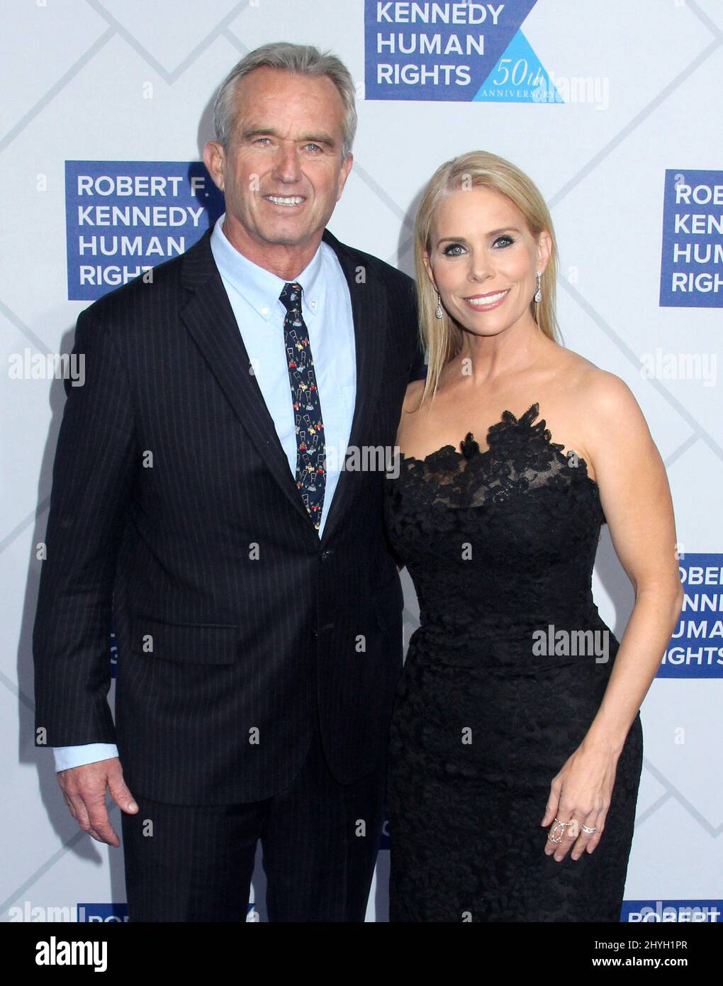 Robert F. Kennedy, Jr. & Cheryl Hines bei den Ripple of Hope Awards 2018 in New York Stockfoto