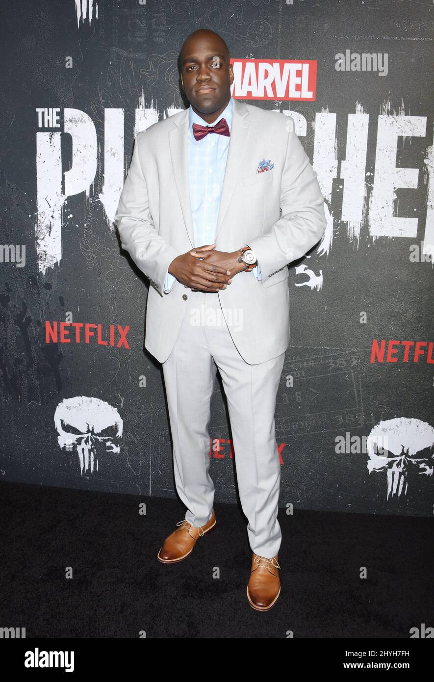 Avery Mason im Marvel's „The Punisher“ L.A. Sondervorführung in den ArcLight Cinemas Hollywood Stockfoto