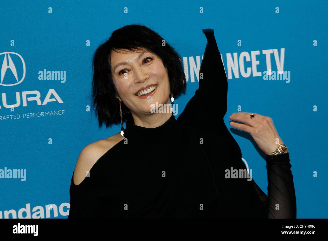 Diana Lin bei der Premiere von „The Farewell“ während des Sundance Film Festivals 2019, das am 25. Januar 2019 im Eccles Theatre in Park City stattfand. Stockfoto