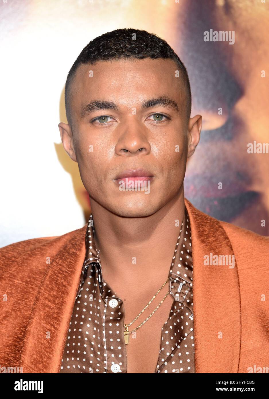 Ismael Cruz Cordova bei der „Miss Bala“-Weltpremiere im Regal Cinemas L.A. LIVE am 30. Januar 2019 in Los Angeles, USA. Stockfoto