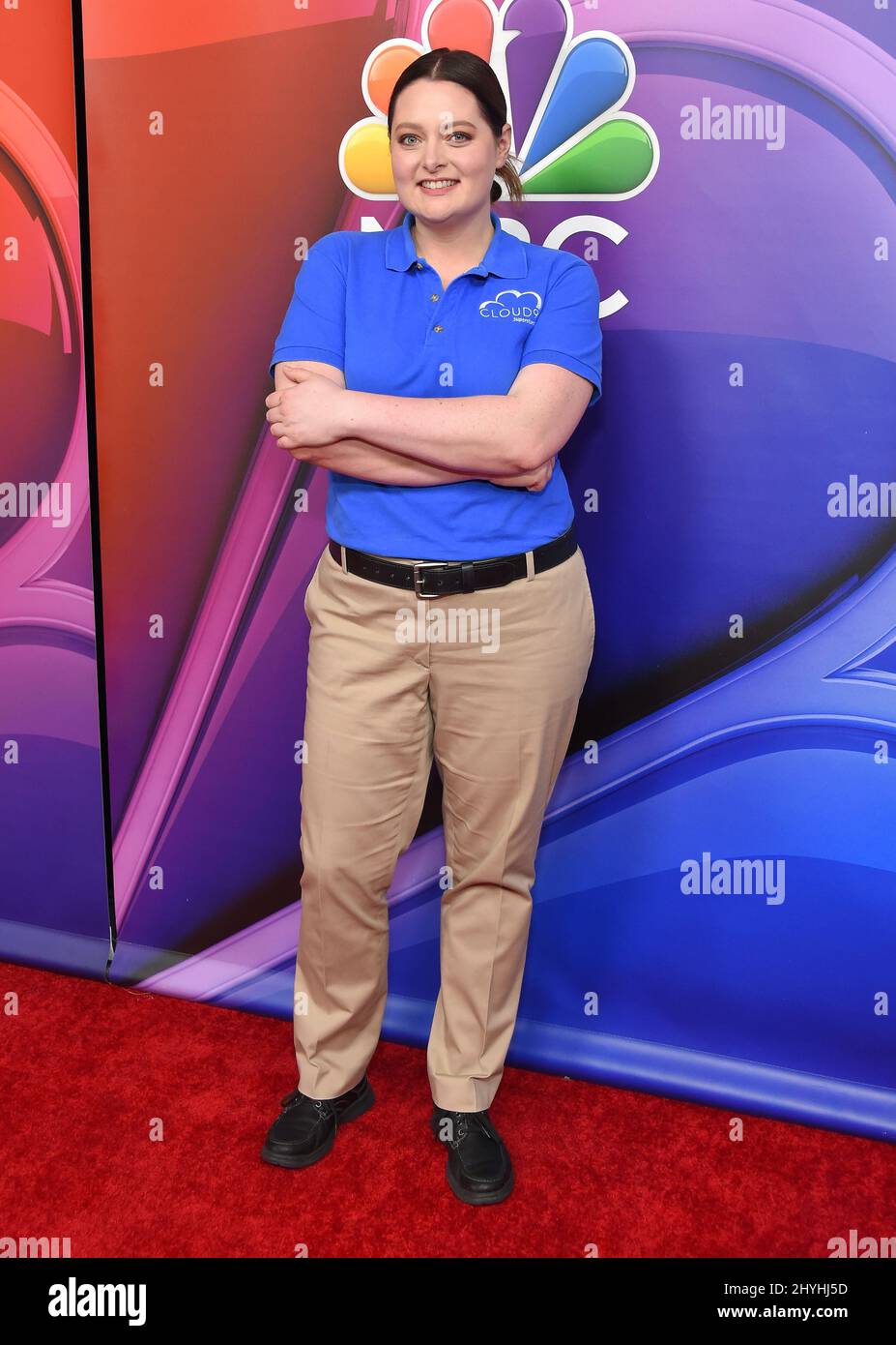 Lauren Ash beim NBC Universal Mid Season Press Day in Los Angeles Stockfoto