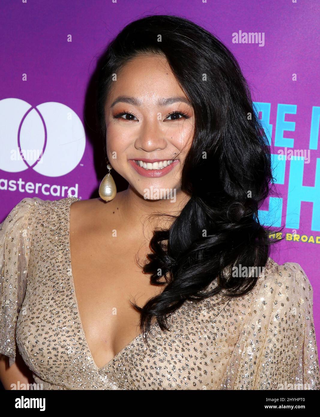 Stephanie Hsu nimmt an der Eröffnungsfeier „Be More Chill“ Teil, die am 10. März 2019 in der Gotham Hall in New York City, NY, stattfand Stockfoto