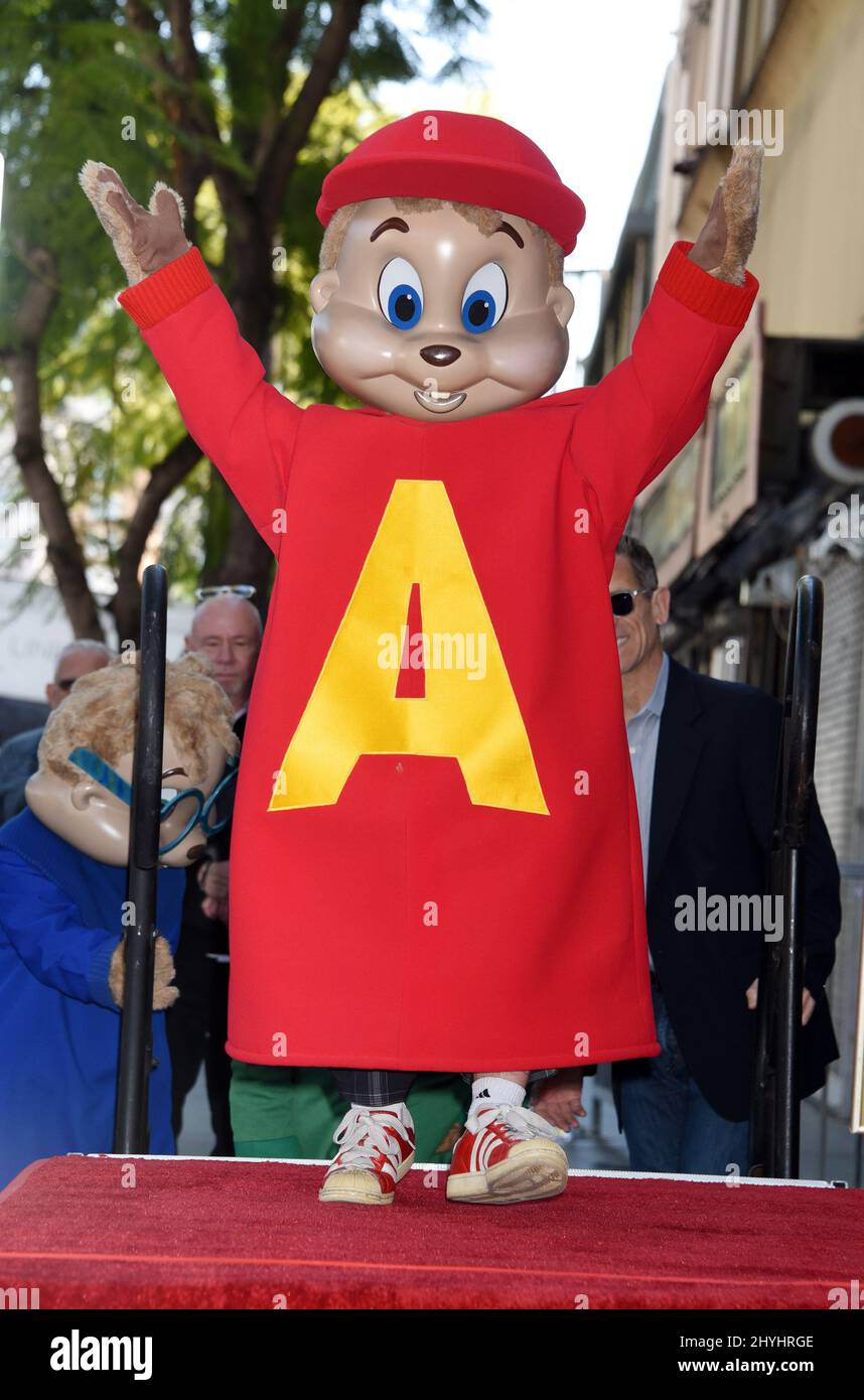 Alvin die chipmunks hollywood star -Fotos und -Bildmaterial in hoher ...