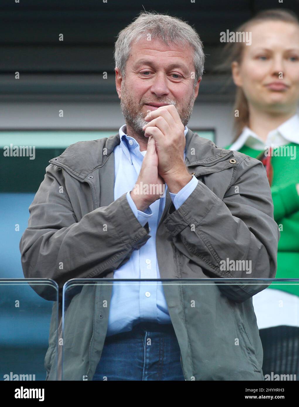 DATEI-PICS AUFGENOMMEN MAI 2015. London, England. 15.. März 2022. File Photo von Chelsea FC Besitzer Roman Abramovich, der von der britischen Regierung sanktioniert wurde. Roman im Chelsea / Crystal Palace im Mai 2015. Bild von: Jason Mitchell/Alamy Live News Stockfoto