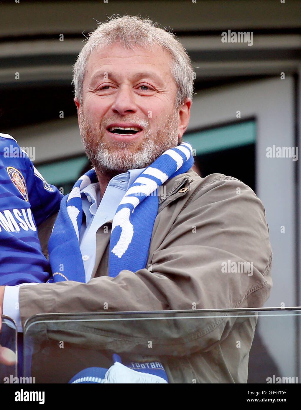 DATEI-PICS AUFGENOMMEN MAI 2015. London, England. 15.. März 2022. File Photo von Chelsea FC Besitzer Roman Abramovich, der von der britischen Regierung sanktioniert wurde. Roman im Chelsea / Crystal Palace im Mai 2015. Bild von: Jason Mitchell/Alamy Live News Stockfoto