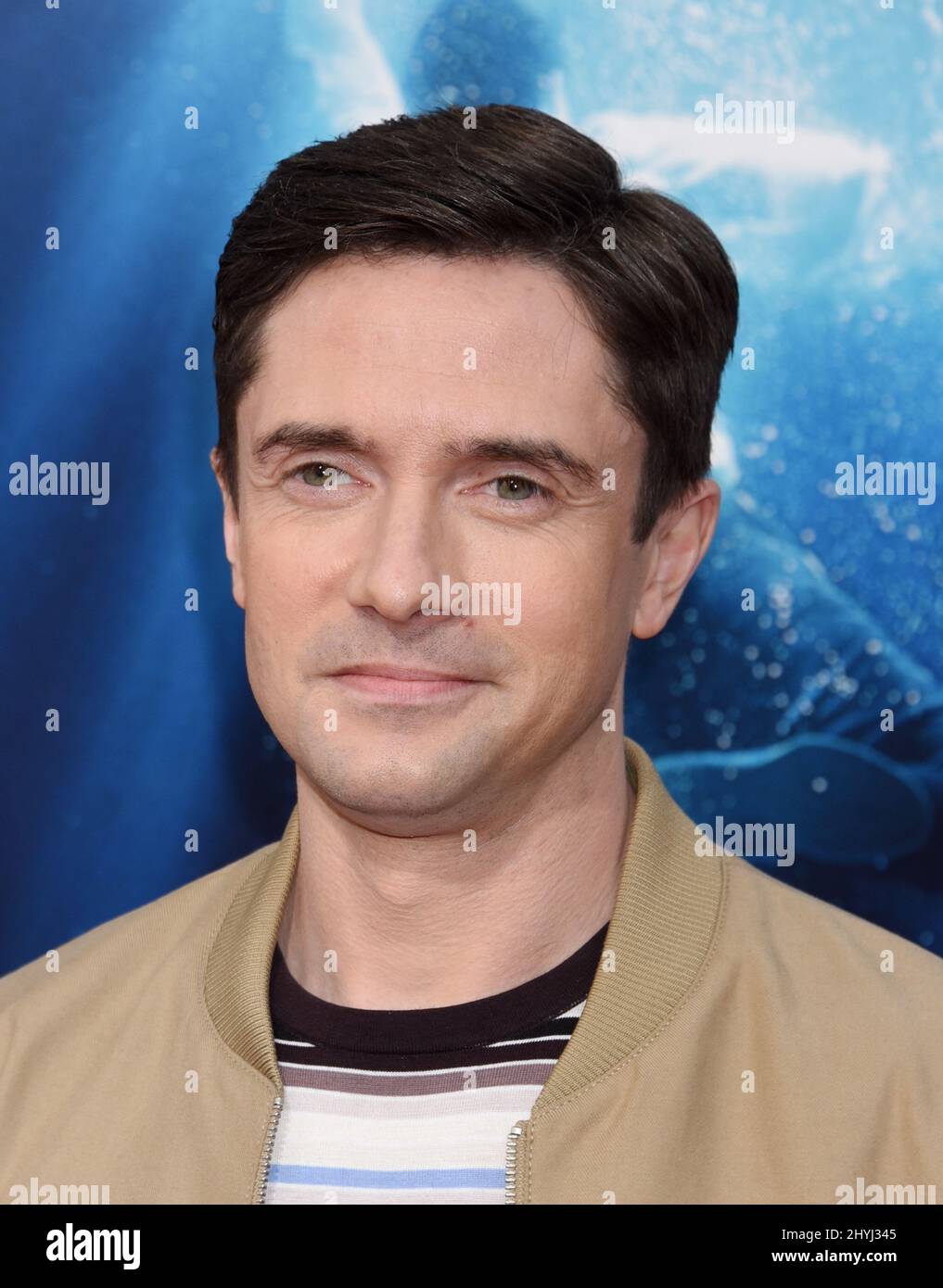 Topher Grace bei der bahnbrechenden Premiere in Los Angeles im Regency Village Theatre Stockfoto