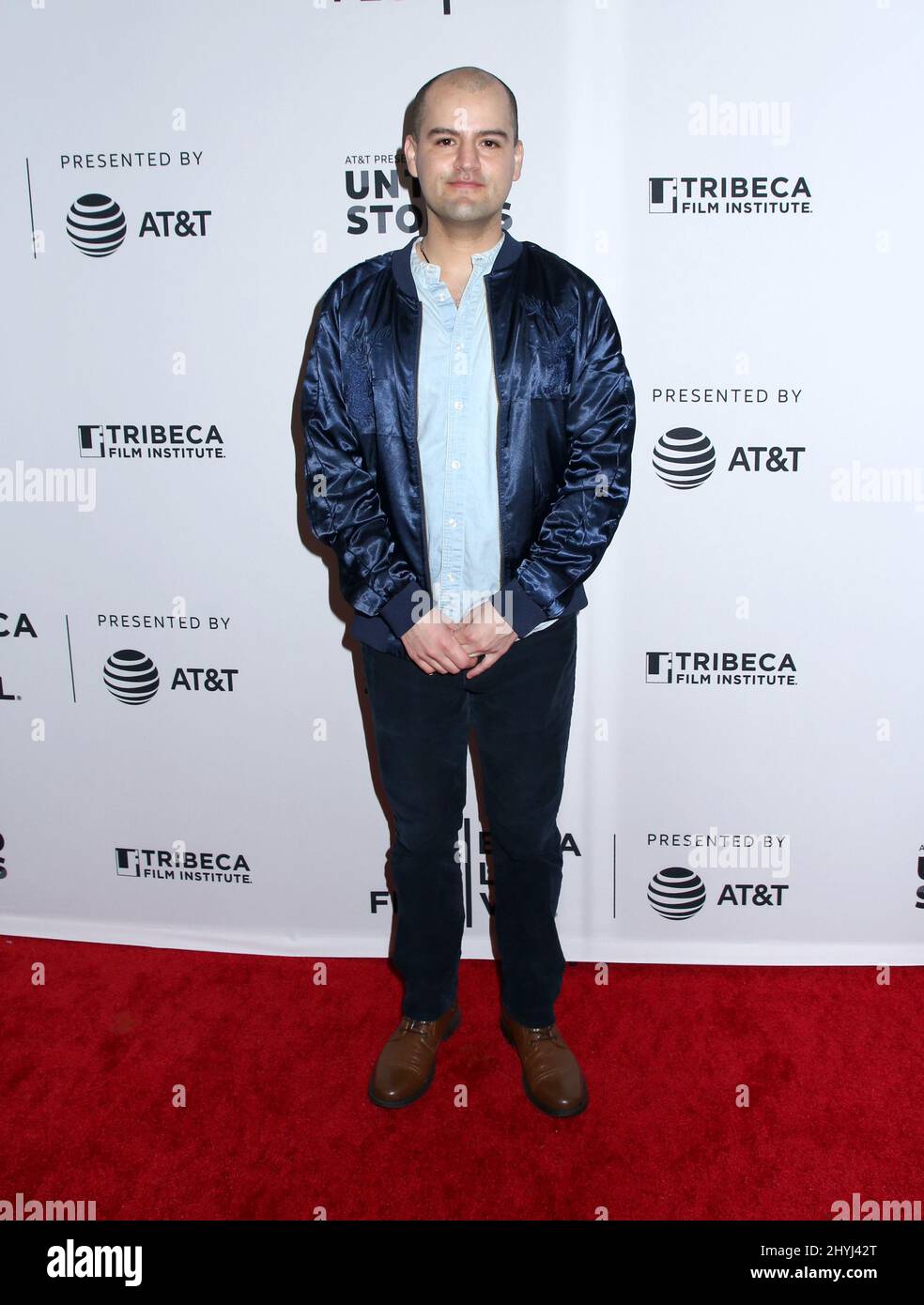 Oscar Hernandez beim Mittagessen „Untold Stories“ im Thalassa am 22. April 2019 in New York City, NY Stockfoto