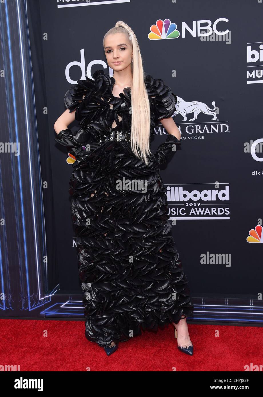Poppy nimmt an den Billboard Music Awards 2019 in der MGM Grand Garden Arena in Las Vegas, Nevada, Teil Stockfoto Poppy nimmt an den Billboard Music Awards 2019 in der MGM Grand Garden Arena in Las Vegas, Nevada, Teil Stockfoto