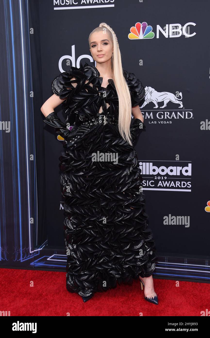 Poppy nimmt an den Billboard Music Awards 2019 in der MGM Grand Garden Arena in Las Vegas, Nevada, Teil Stockfoto Poppy nimmt an den Billboard Music Awards 2019 in der MGM Grand Garden Arena in Las Vegas, Nevada, Teil Stockfoto