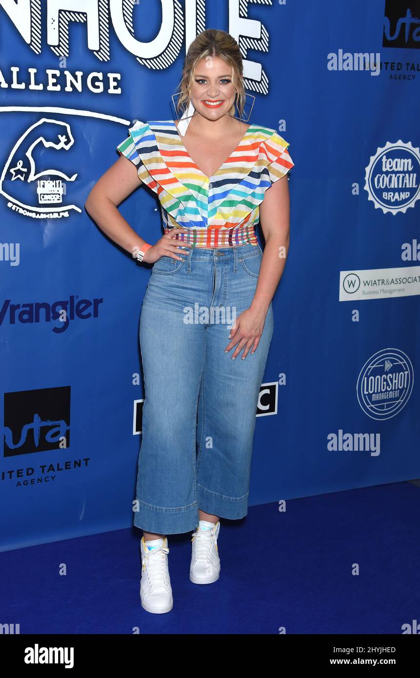 Lauren Alaina bei der jährlichen Craig Campbell Celebrity Cornhole Challenge 7. zugunsten von Fight Colorectal Cancer, die am 4. Juni 2019 im Omni Nashville in Nashville, TN, stattfand. Stockfoto