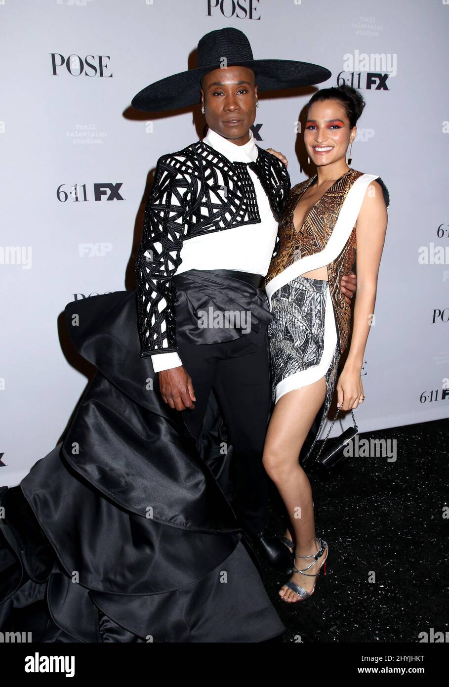 Billy Porter und Indya Moore nahmen an der Premiere der „Pose“-Saison 2 Teil, die am 5. Juni 2019 im Plaza Hotel in New York City, USA, stattfand. Stockfoto