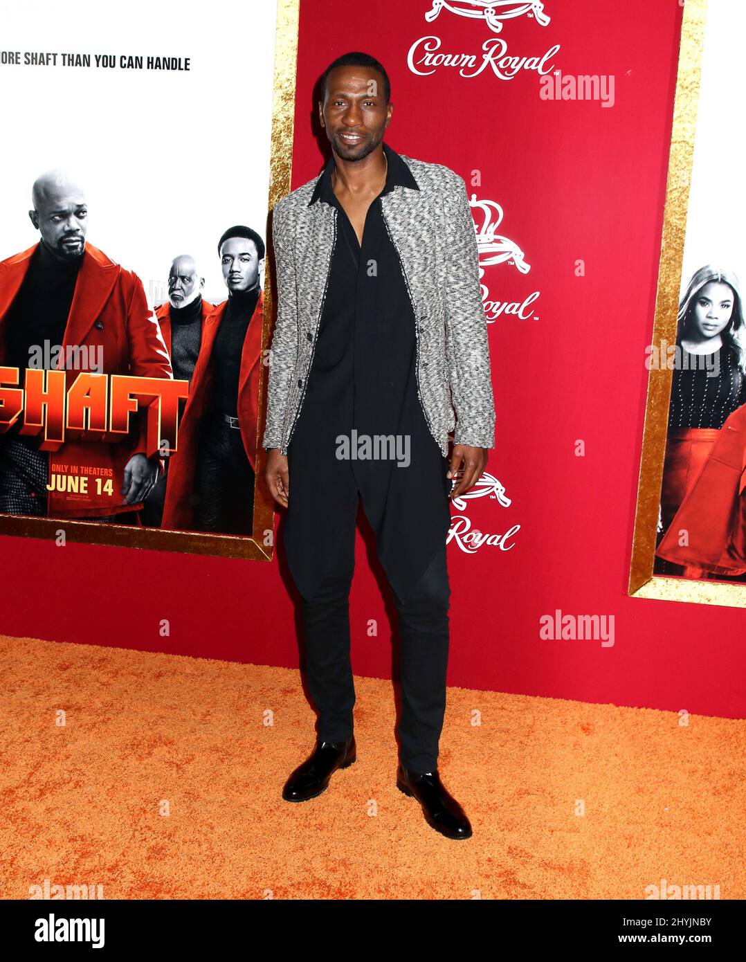 Leon Robinson bei der Premiere von Shaft in New York Stockfoto