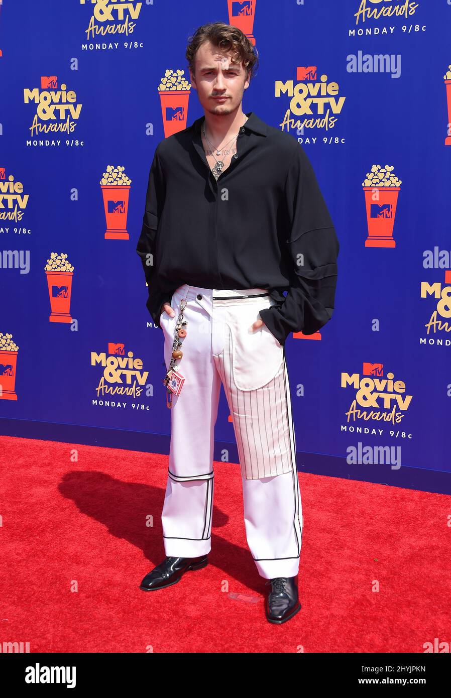 Brandon Thomas Lee bei der Ankunft bei den MTV Movie & TV Awards 2019 bei Barker Hanger am 15. Juni 2019 in Santa Monica Stockfoto